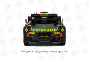 Solido 1:18 FORD PUMA RALLY1 HYBRID BLACK #7 BERTELLI/SCATTOLIN RALLY NEW ZEALAND 2022  (S1809505)