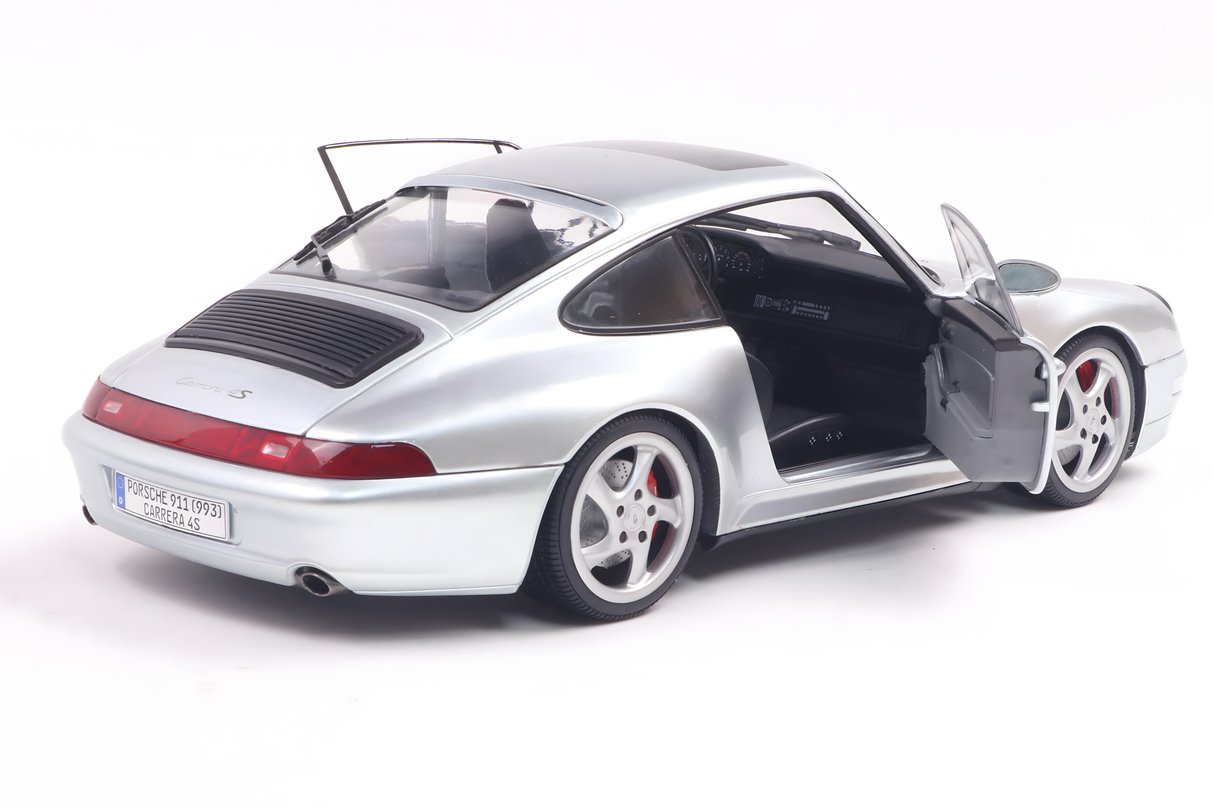 Solido 1:18 PORSCHE 911 (993) 4S POLAR SILVER 1996 (S1810103)