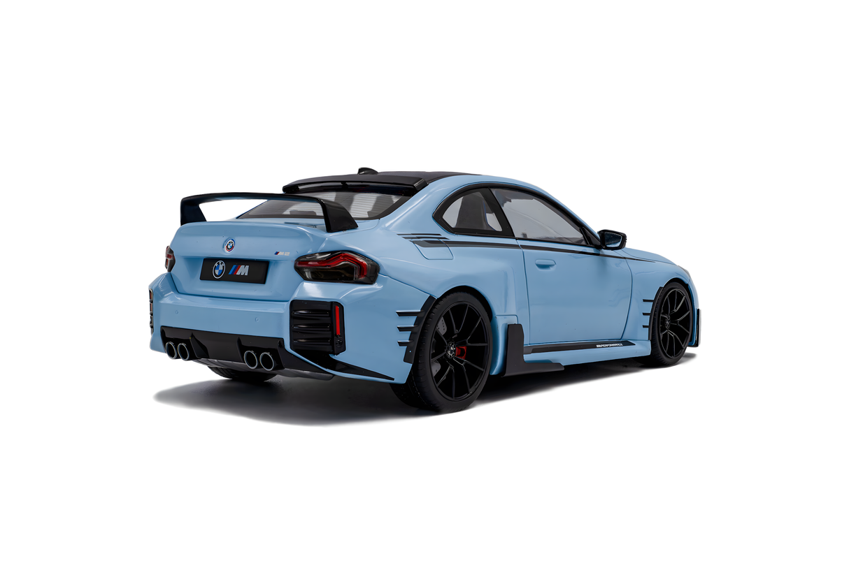Solido 1:18 BMW M2 (G87) PERFORMANCE PARTS ZANDVOORT BLUE 2024 (S1812901)