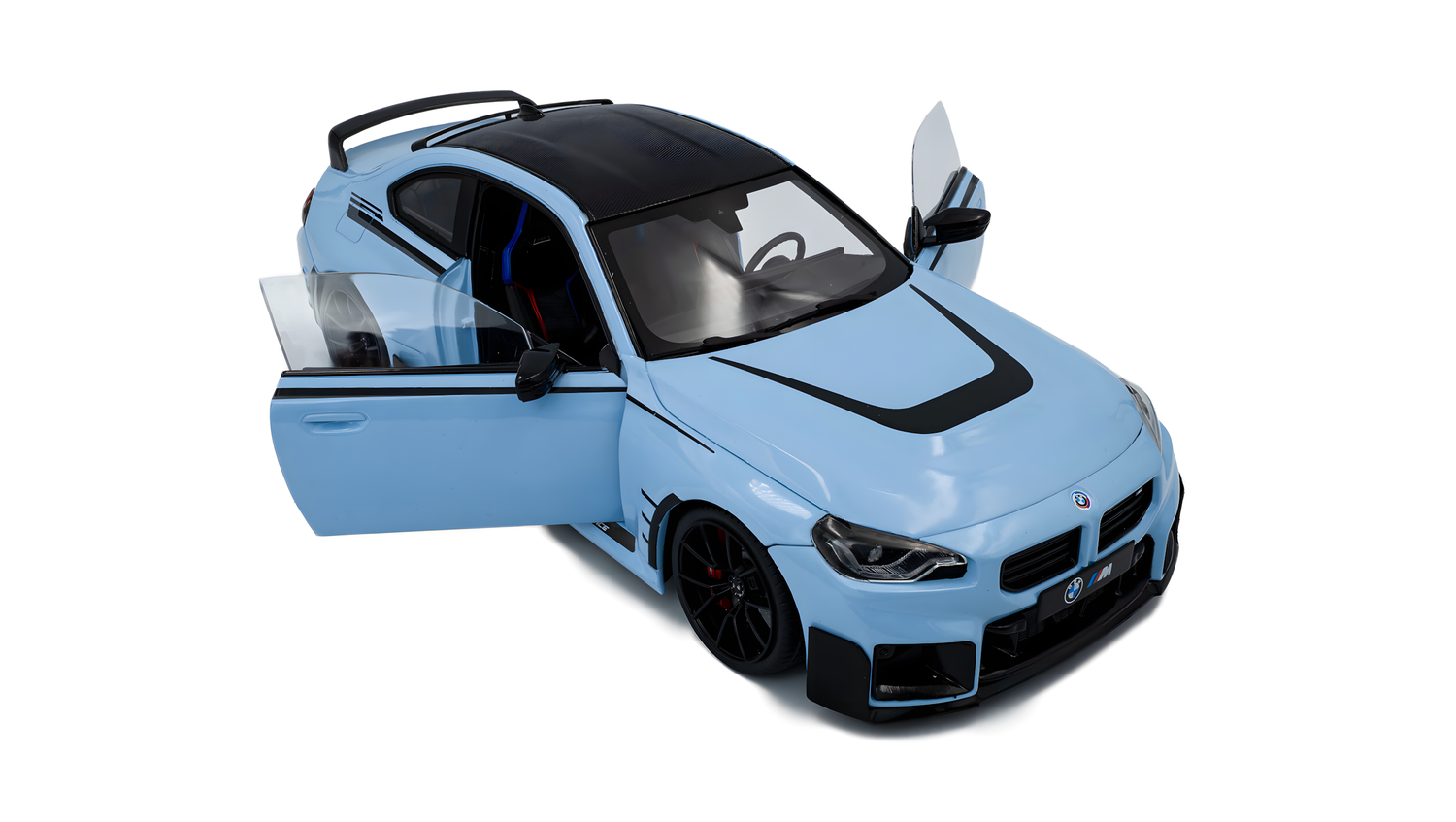 Solido 1:18 BMW M2 (G87) PERFORMANCE PARTS ZANDVOORT BLUE 2024 (S1812901)