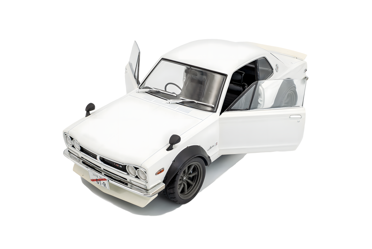 Solido 1:18 NISSAN SKYLINE (C10) HAKOSUKA SOLIDO WORKS PEARL WHITE 1970 (S1813001)