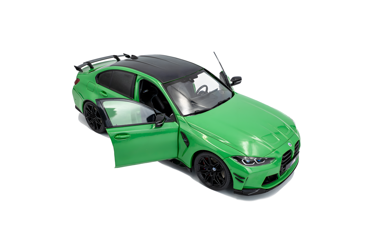 Solido 1:18 BMW M3 (G80) PERFORMANCE PARTS SIGNAL GREEN UNI 2024 (S1814302)
