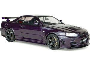 SOLIDO 1/43 NISSAN SKYLINE GT-R R34 Z-TUNE MIDNIGHT PURPLE 1999 (S4318201)