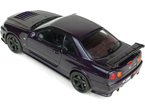 SOLIDO 1/43 NISSAN SKYLINE GT-R R34 Z-TUNE MIDNIGHT PURPLE 1999 (S4318201)