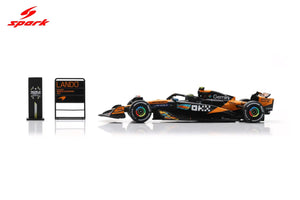 SPARK 1/64 McLAREN MCL39 #4 LANDO NORRIS WORLD CHAMPION ABU DHABI GP 2025 (64S078)