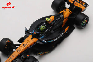 SPARK 1/64 McLAREN MCL39 #4 LANDO NORRIS WORLD CHAMPION ABU DHABI GP 2025 (64S078)