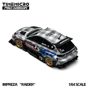 TIMEMICRO x PSC DESIGN x iACRO Team 1/64 Subaru Impreza “Raider” (TM648302)