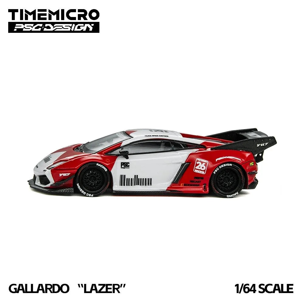 TimeMicro × PSC DESIGN 1:64 Gallardo "Lazer" (TM648903)