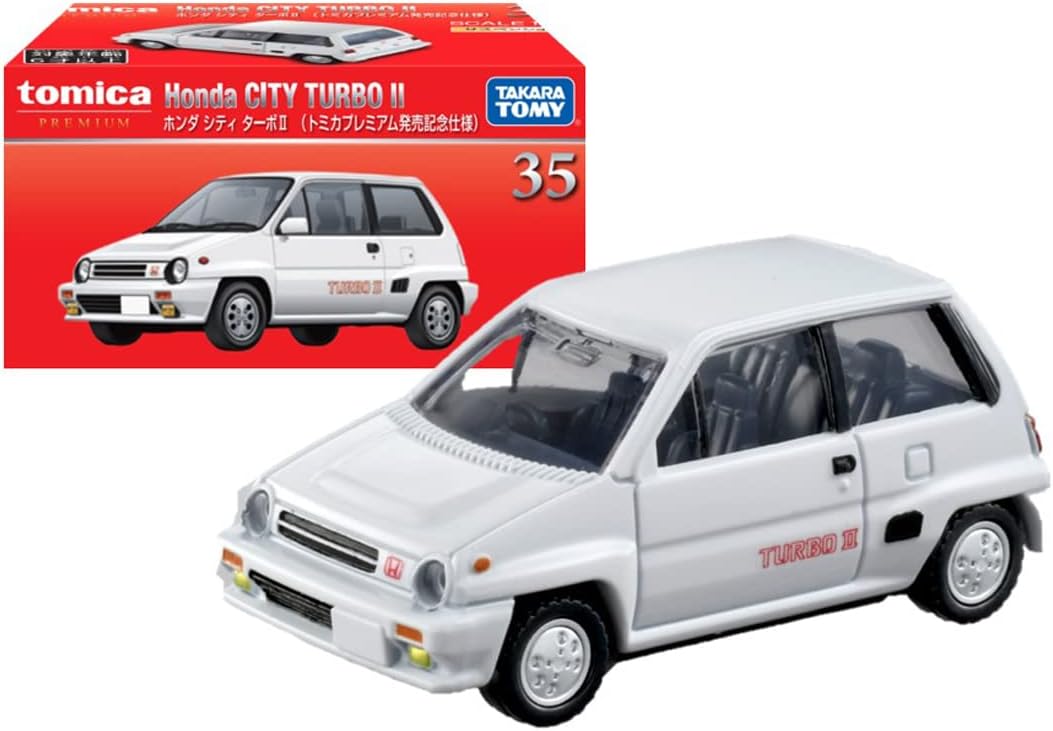 Tomica Premium 35 1/55 Honda City Turbo II "Tomica Premium Release Commemorative Specification" (226215)