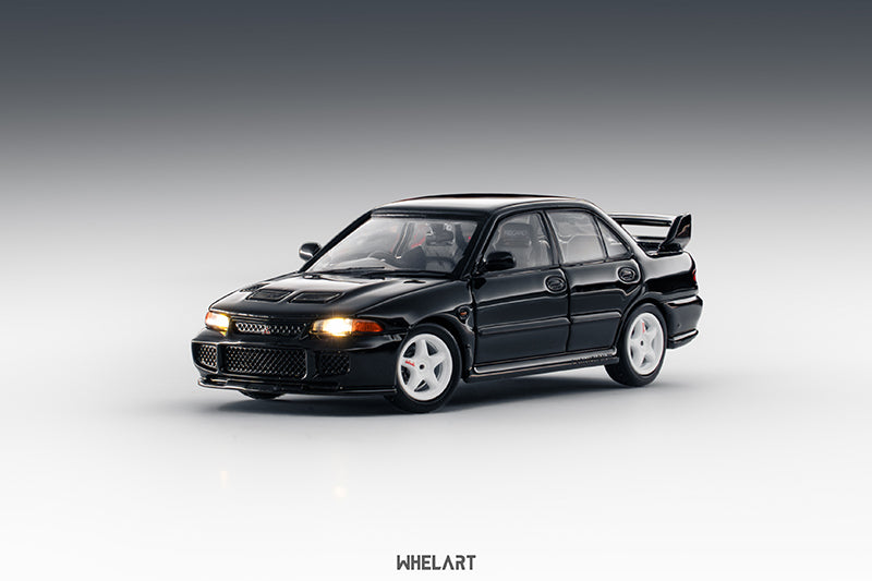 WHELART 1:64 Mitsubishi Lancer Evolution 3 Black (H-003B)