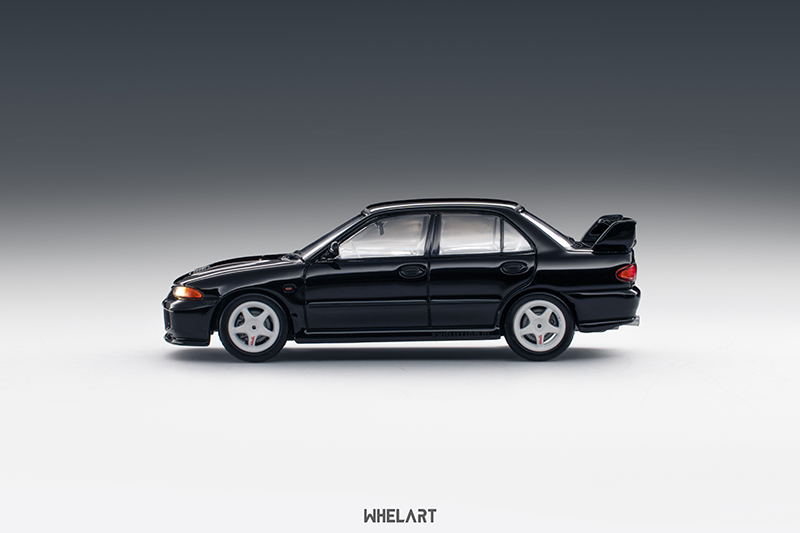 WHELART 1:64 Mitsubishi Lancer Evolution 3 Black (H-003B)