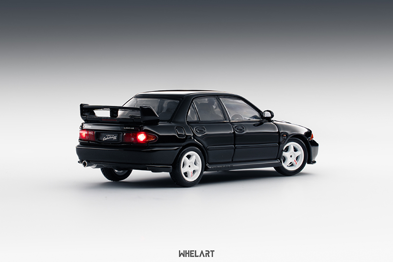 WHELART 1:64 Mitsubishi Lancer Evolution 3 Black (H-003B)