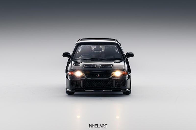 WHELART 1:64 Mitsubishi Lancer Evolution 3 Black (H-003B)