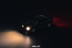WHELART 1:64 Mitsubishi Lancer Evolution 3 Black (H-003B)