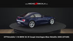 OTTOmobile 1:18 BMW Z4 M Coupé Interlagos Blue Metallic 2006 (OT499)