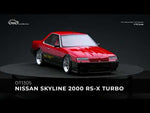 OTTOmobile 1:18 Nissan Skyline 2000 RS-X Turbo (DR 30 Turbo C) Tuning Red 059 1984 (OT1305)