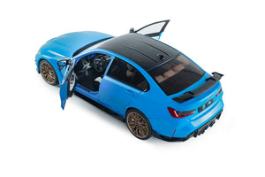 Solido 1:18 BMW M3 PERFORMANCE PARTS DAYTONA BEACH BLUE 2024 (S1814303)