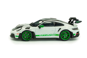 SOLIDO 1/43 PORSCHE 911 (992) GT3 RS TRIBUTE WHITE/GREEN 2023 (S4314801)