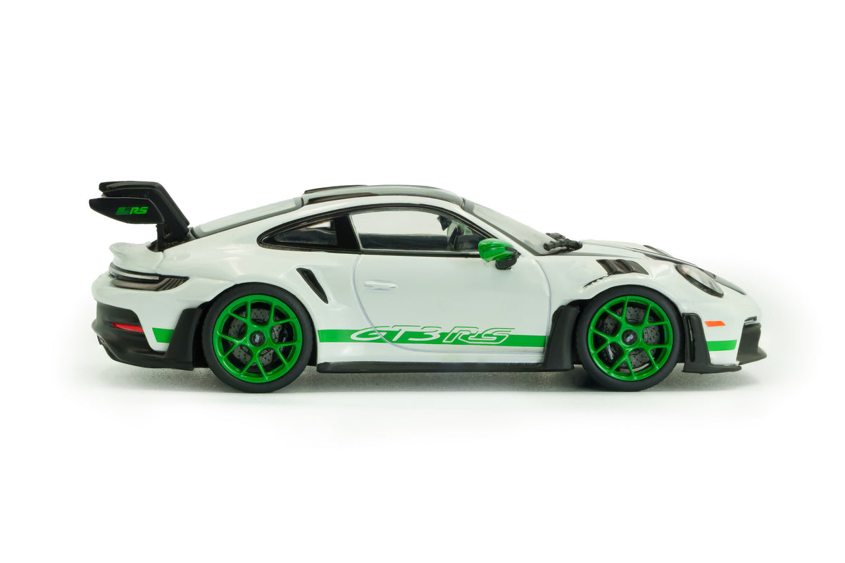 SOLIDO 1/43 PORSCHE 911 (992) GT3 RS TRIBUTE WHITE/GREEN 2023 (S4314801)