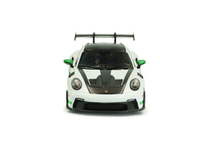 SOLIDO 1/43 PORSCHE 911 (992) GT3 RS TRIBUTE WHITE/GREEN 2023 (S4314801)
