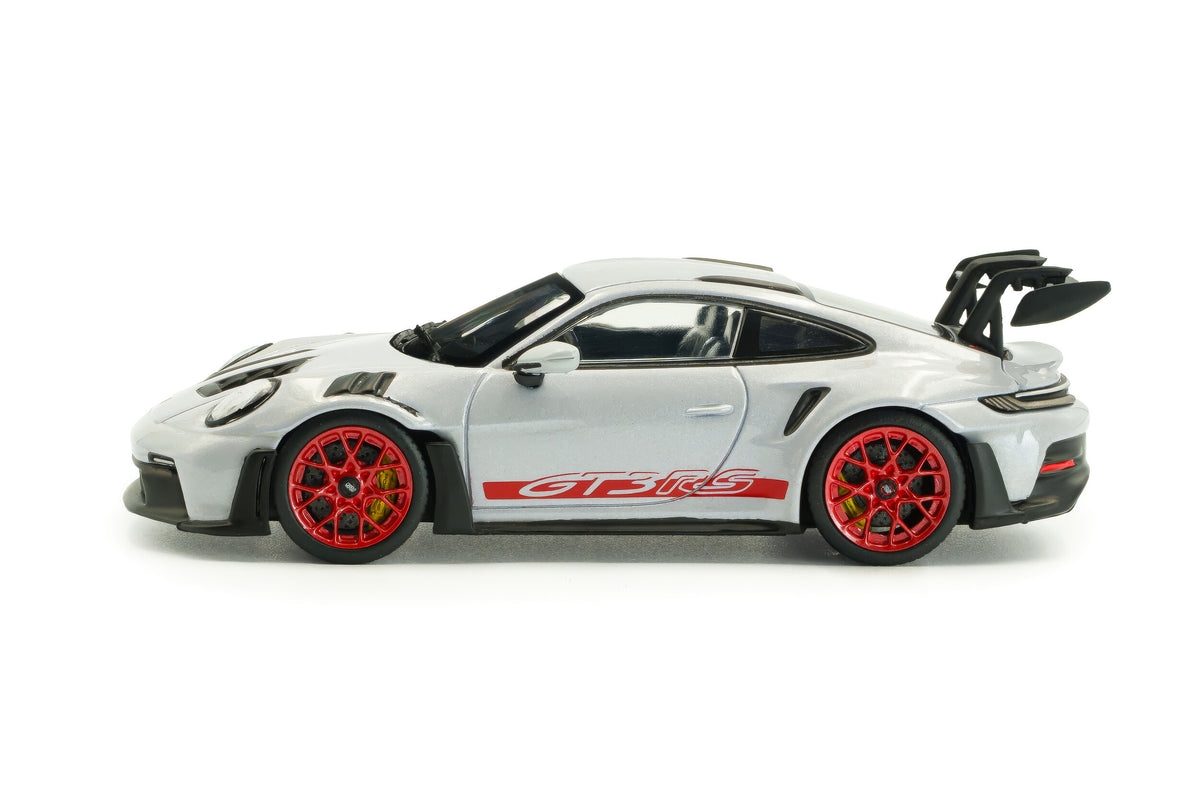 SOLIDO 1/43 PORSCHE 911 (992) GT3 RS ICE GREY/PYRO RED 2023 (S4314802)