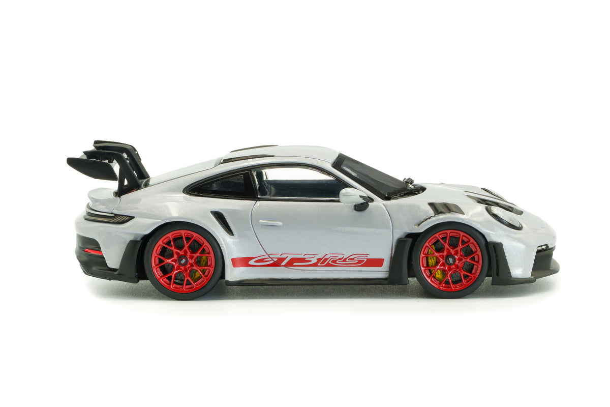SOLIDO 1/43 PORSCHE 911 (992) GT3 RS ICE GREY/PYRO RED 2023 (S4314802)