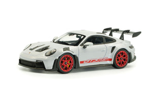 SOLIDO 1/43 PORSCHE 911 (992) GT3 RS ICE GREY/PYRO RED 2023 (S4314802)